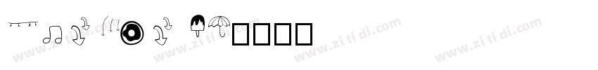 Oranda BT字体转换